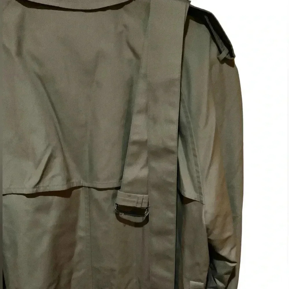 Jos. A. Bank Clothiers Trench Coat with Belt Sz 40R - Picture 4 of 7